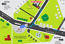 Склад-магазин в Ленино, МО, Истринский район, д. Ленино, Живописная 186-188 Склад-магазин в Ленино, МО, Истринский район, д. Ленино, Живописная 186-188